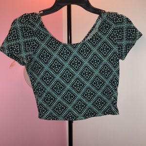 Material Girl Cropped Tee